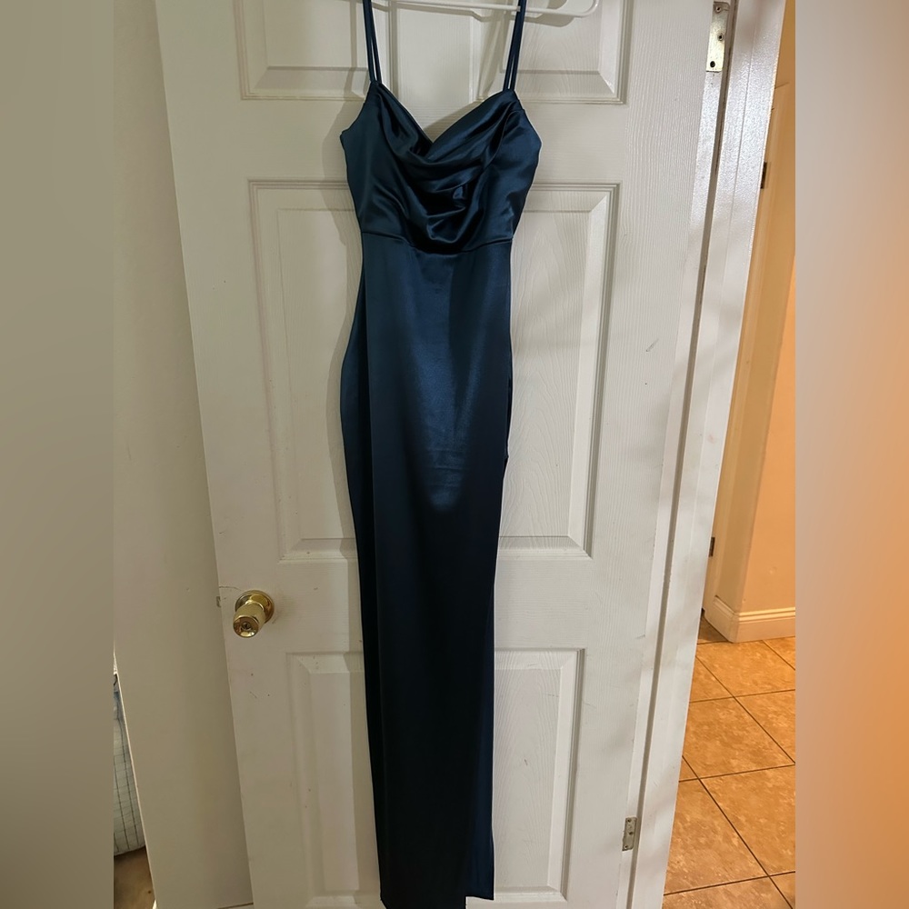 Formal navy blue Windsor dress size small